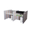 Seachange Acoustic Screen Work Pods 7 6 1 - Office Furniture 6 1